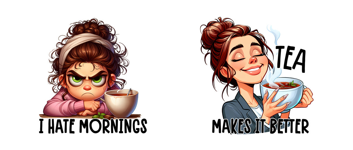 Tasse - I hate mornings