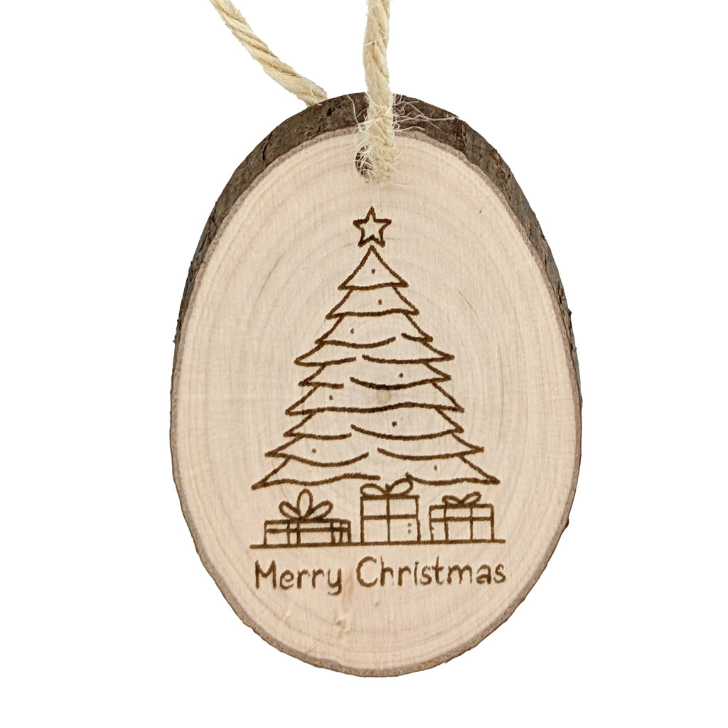 Anhänger Haselnussholz oval