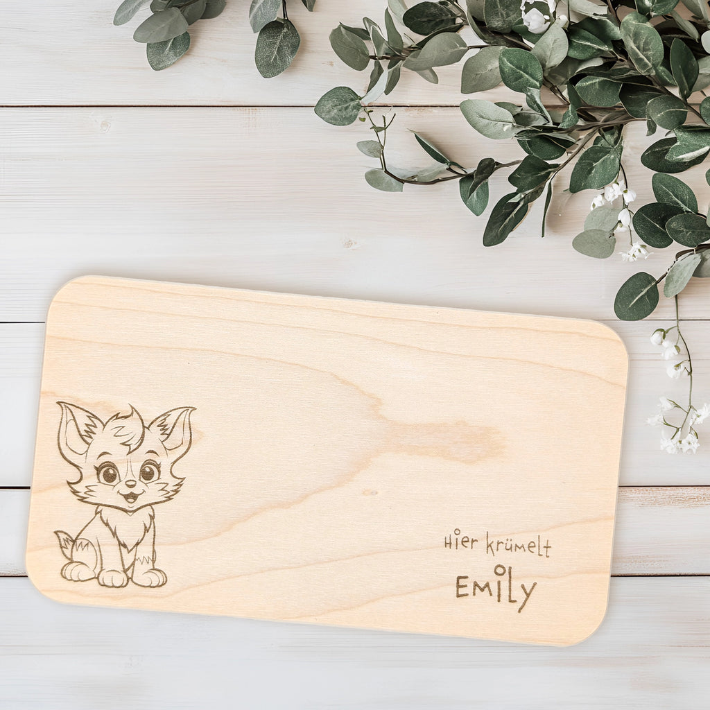 Schneidebrettchen - hier krümelt