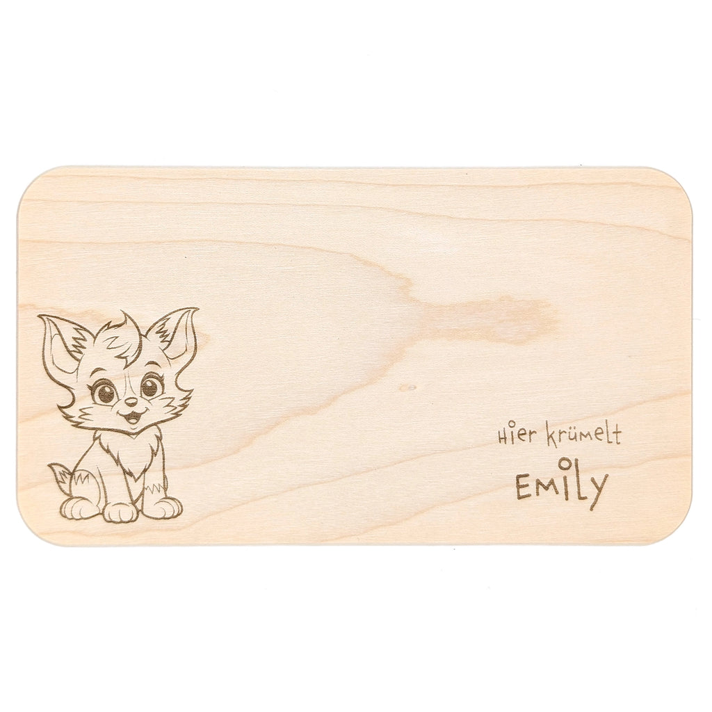 Schneidebrettchen - hier krümelt