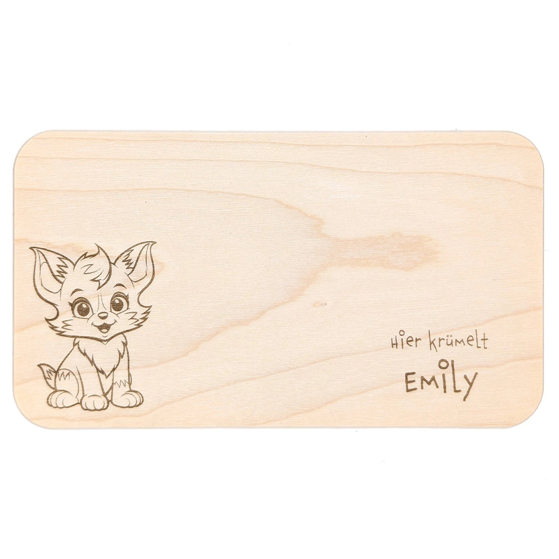 Schneidebrettchen - hier krümelt