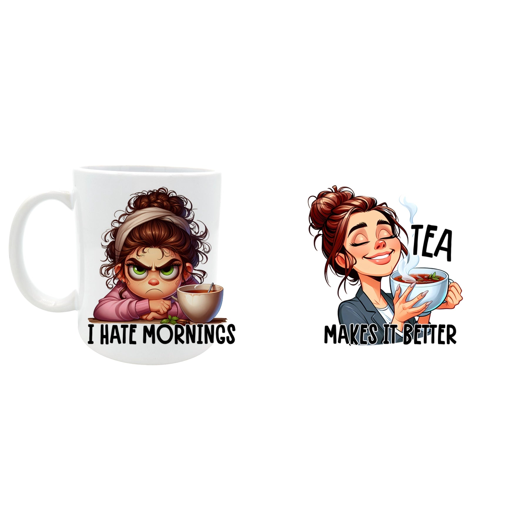 Tasse - I hate mornings