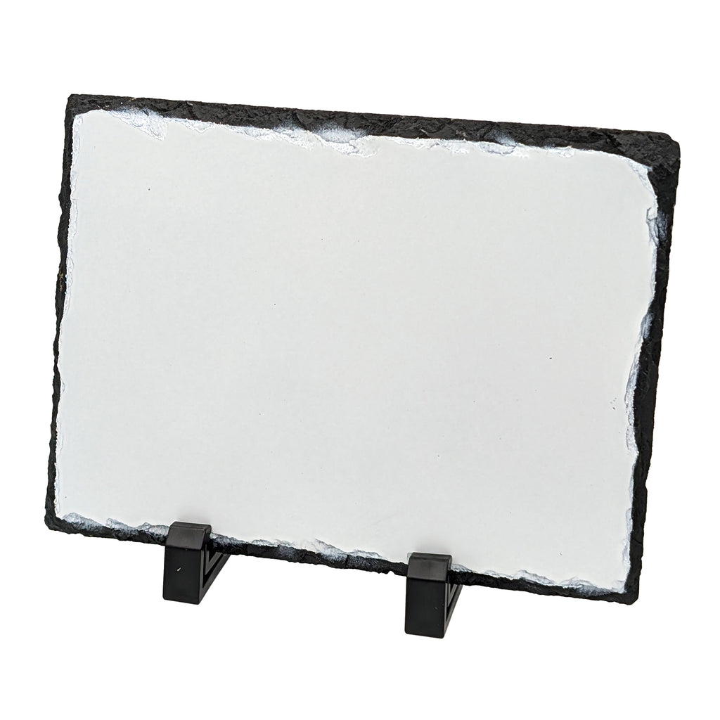 Schiefertafel mit Fotodruck