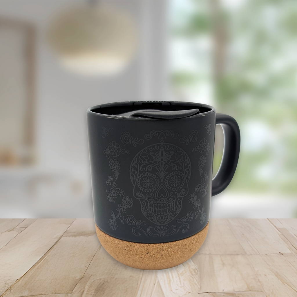 Tasse BEN schwarz - mit Lasergravur